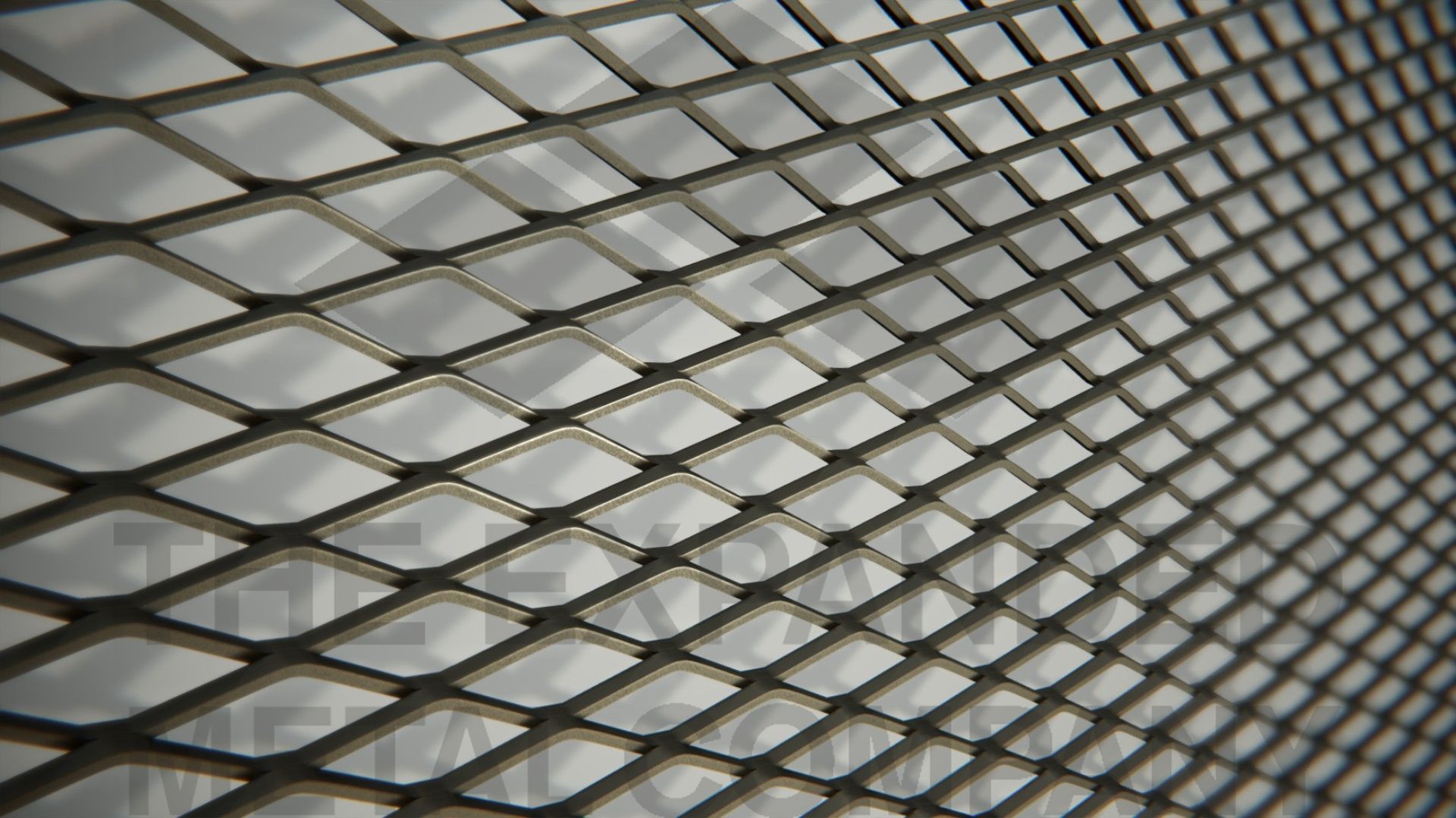 Expanded Steel Diamond Mesh